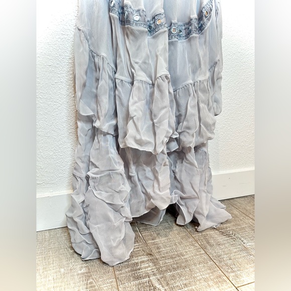 NWT Revolve Thurley “Atlantis Rises” Dress Gown Baby Blue Fairytail Size 6 XS - Picture 8 of 17